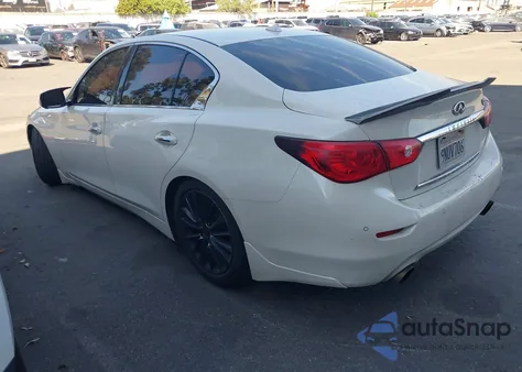 2017 Infiniti Q50 3.0T Premium z USA, uszkodzony, nr VIN JN1EV7AP7HM742687